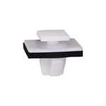 14.3mmx10mm White Nylon Molding Clip with Sealer