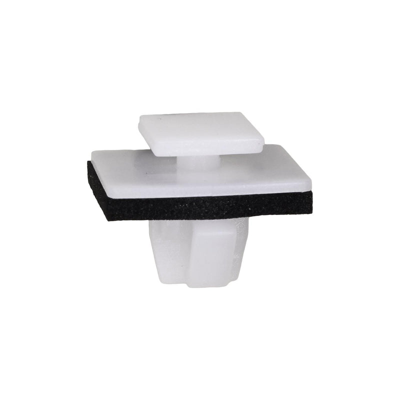 14.3mmx10mm White Nylon Molding Clip with Sealer