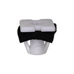 M3.5x10mm White Nylon Molding Retainer with Sealer, 13mmx13mm Head
