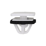 13mmx10mm White Nylon Molding Clip with Sealer