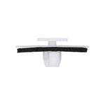 14mmx10mm White Nylon Molding Clip with Sealer