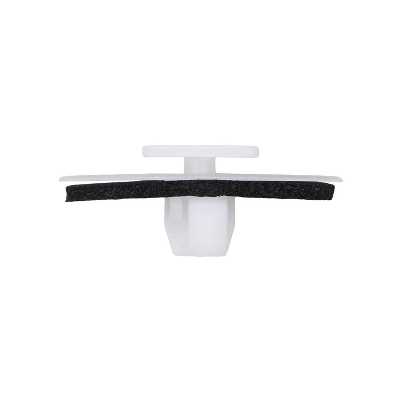 14mmx10mm White Nylon Molding Clip with Sealer