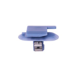 11mm Blue Nylon Molding Clip with Metal Reinforcement