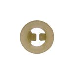 White Nylon Retainer, 13.5mm Head