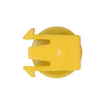 9mmx11mm Yellow Nylon Molding Clip with Sealer, 18mm Head