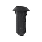 9mmx21mm Black Rubber Grommet, 15mm Head