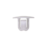 11mm White Nylon Molding Clip, 11mmx20mm Head
