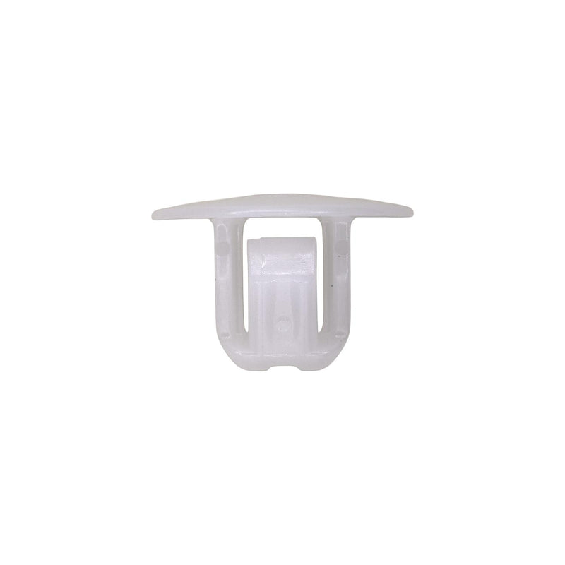 11mm White Nylon Molding Clip, 11mmx20mm Head