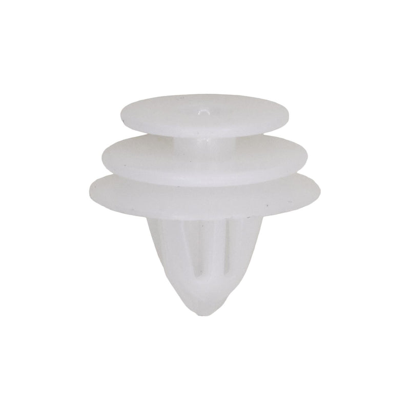 9mmx9.5mmx11mm White Nylon Retainer, Top Head, Middle, 18mm Head