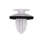 8.5mmx8.5mmx13mm White Nylon Molding Retainer with Sealer Sealer, 18mm Head