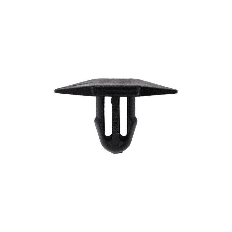 3.5mmx5.5mmx8mm Black Nylon Retaining Clip, 6.5mmx16mm Head