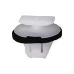 10mm White Nylon Molding Clip with Sealer, 16mm Head