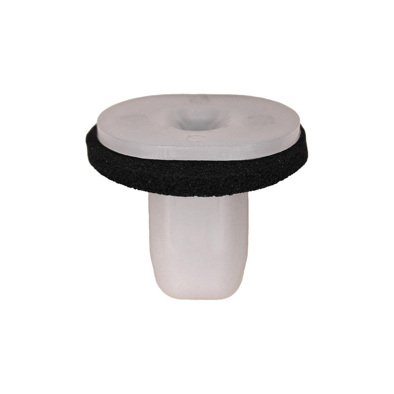 M4.2-1.41 White Nylon Screw Grommet with Sealer, 16mmx22mm Head
