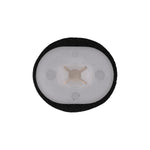 M4.2-1.41 White Nylon Screw Grommet with Sealer, 16mmx22mm Head