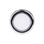 8.5mmx13mm White Nylon Push-Type Retainer, with Sealer, 20mm Head, Push-Type Retainer with Sealer