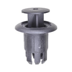 22mmx32mm Black Nylon Push-Type Retainer, 38mm Head