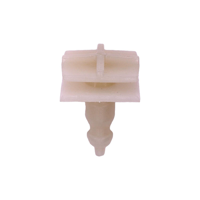 15mm White Nylon Molding Clip Retainer