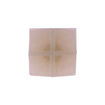 15mm White Nylon Molding Clip Retainer