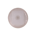 9mmx11mm White Nylon Molding Clip, 15mm Head