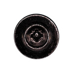 M4.2 - 1.41x25mm Phillips Truss Head SEMS Posi-Drive Tapping Screw, 17mm Washer, Black