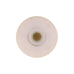 M4.2 White Nylon Screw Grommet, 16mm Head, 15mm Overall Height