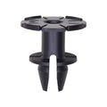 14mm Black Nylon Molding Retainer, 22mm Head