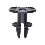 14mm Black Nylon Molding Retainer, 22mm Head
