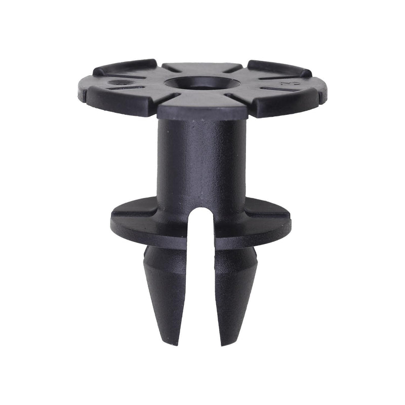 14mm Black Nylon Molding Retainer, 22mm Head