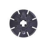 14mm Black Nylon Molding Retainer, 22mm Head