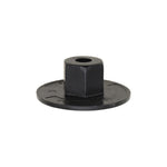 M4.8 Black Nylon Hex Flange Nut