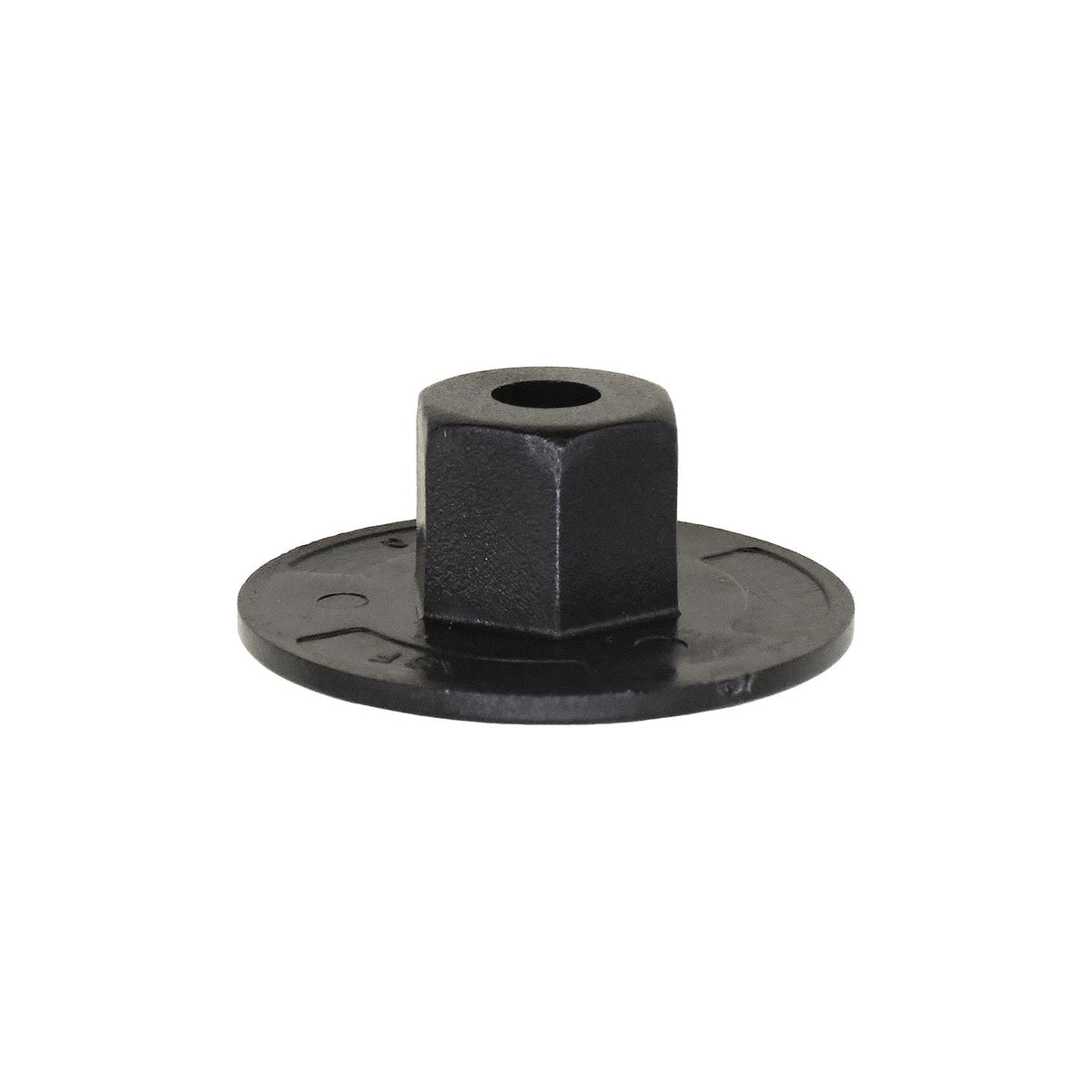 M4.8 Black Nylon Hex Flange Nut