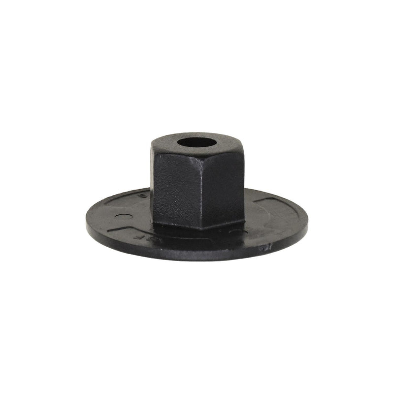 M4.8 Black Nylon Hex Flange Nut