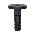 7mmx24mm Black Nylon Retainer, 20mm Head