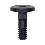 7mmx24mm Black Nylon Retainer, 20mm Head