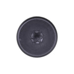 7mmx24mm Black Nylon Retainer, 20mm Head
