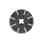 14mm Black Nylon Molding Retainer, 18.5mm Head