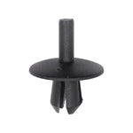 8mmx13mm Black Nylon Push-Type Retainer, 22mm Head