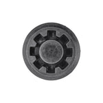 22mm Black Nylon Plug Hole, 30mm Head