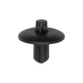 7.5mmx12mm Black Nylon Push-Type Retainer, 22mm Head