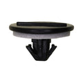 9mmx9mm Black Nylon Retainer with Sealer Front Fender Retaining Clip, 20mm Head