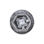 M6.3-2.5x18mm Phillips Hex Head SEMS Tapping Screw, 14mm Washer, Zinc