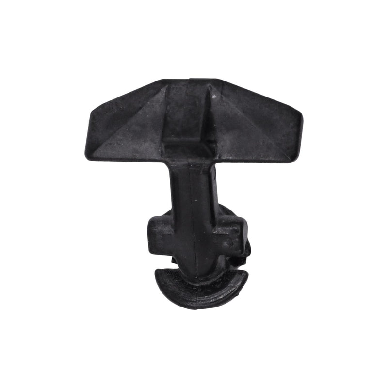 5.6mmx7mmx12mm Black Nylon Weatherstrip Retainer, 6mmx15mm Head