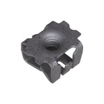 M6-1.0 Specialty Push-In Nut, Zinc