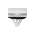 9mmx14mm White Nylon Molding Clip with Sealer, 12mmx20mm Top Head Size