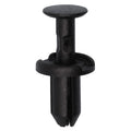 5mmx10mm Black Nylon Push-Type Retainer, 10mm Head