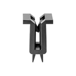 Black Nylon Retaining Clip Molding Clip