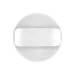 7mmx10mm White Nylon Molding Clip, 11mm Head