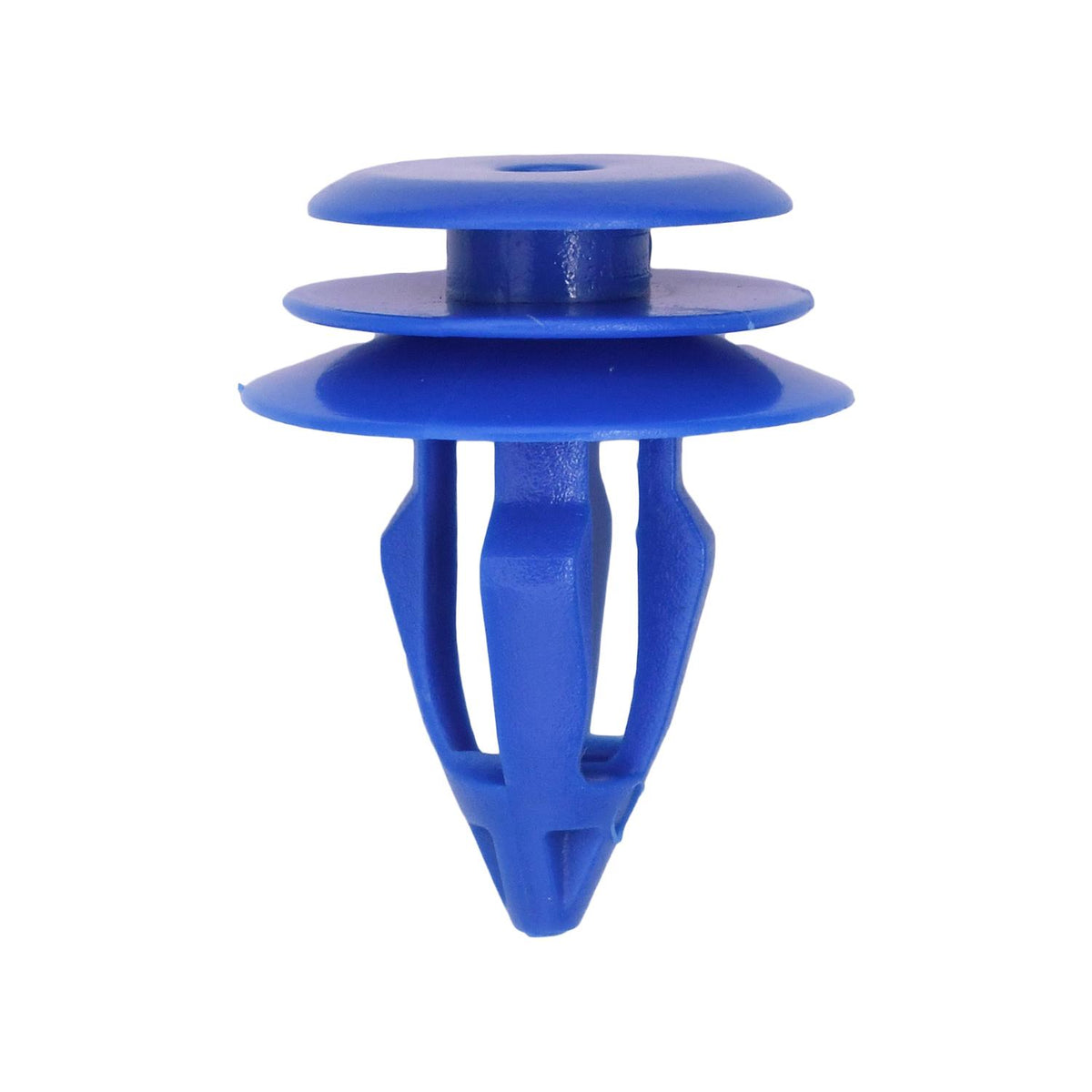 10mmx16mm Blue Nylon Molding Retainer, 18mm Head