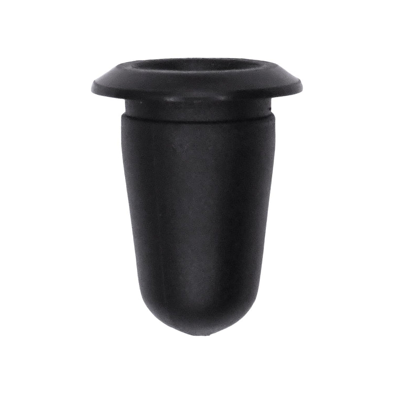 15mm Black Nylon Molding Grommet, 15.5mm Head