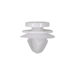 11.5mmx10mm White Nylon Retainer, 18mm Head